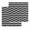 Black, variant on Black Moire Ombre Kitchen Dish Towels for Drying Dishes Set of 2, Water Ripple Stripe Farmhouse Waffle Weave Microfiber Hand Tea Bathroom Towels Quick Dry & Absorbent Towel 12x12