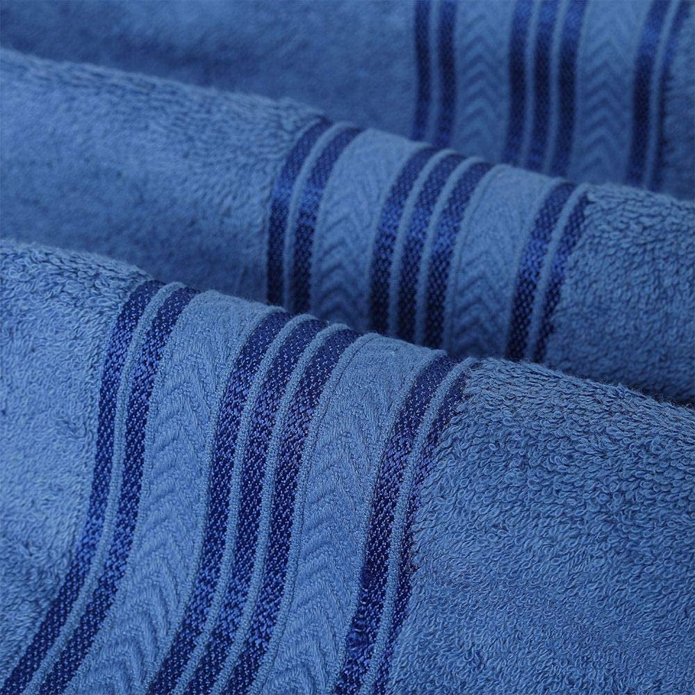 Faith, Hope, Love Home Décor BathEssentials 100% Cotton Extra Heavy 6 Piece Bath Towel Set - Blue