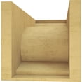 thumbnail image 4 of 11"W x 22"D x 11"H Wide Emerson Rough Cedar Woodgrain TimberThane Corbel, Primed Tan, 4 of 6