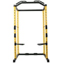 Elegainz Power Cage 1000lb Capacity with J Hooks and Safety Spotter Bars