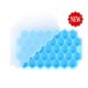 thumbnail image 5 of Molde libre reutilizable del hielo de Bpa del molde del cubo de hielo del silicón de la bandeja con la tapa desprendible, 5 of 5