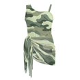 thumbnail image 6 of Tutolipy Camouflage Design Girls One Piece Swimsuit with Mesh Cover Up for Swimwear Beach, Adjustable Spaghetti Straps Mesh Cover Ups Girls One Piece Swimsuits 7-8 Years Old, 6 of 10