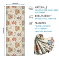 thumbnail image 2 of Beige Highland Cow Flower Cartoon Pattern Hot Yoga Mat Towel Non Slip for Hot Yoga - Quick-Drying Yoga Mat Cover with 4 Corner Pockets with Travel Bag - Hot Yoga Towel Non Slip 74"x26", 2 of 6