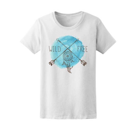 Wild, Free, Dreamcatcher & Arrow Tee Women's -Image by Shutterstock