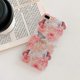 thumbnail image 3 of Liangnv - Funda para iPhone 8 Plus, iPhone 7 Plus de 5,5 pulgadas, diseño de flores, con soporte para mujeres y niñas, anillo giratorio de 360 grados, soporte de TPU suave, 3 of 5
