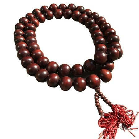 Wood Buddha Monk Prayer Beads Necklace For Kung Fu Suit Tai Chi Uniform ...