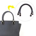 thumbnail image 3 of fastboy 2x Fashionable PU Leather Bag Handles for DIY Crafting Coffee 40cm 1Set, 3 of 4