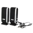 thumbnail image 1 of Haut-parleur d'Ordinateur Haut-Parleurs Filaires USB Haut-Parleurs d'Alimentation Mini Haut-Parleur Stéréo Prise Audio pour PC MAC Noir Design Solide et Rigide, 1 of 7