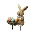 thumbnail image 3 of Pascua Conejos De Los Conejos De Huevo De Huevo Decoración De Césped 2d Para Jardinería Fuera, 3 of 8
