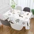 thumbnail image 2 of Yayeee Tablecloths 54" x 54" Rectangle Wrinkle Resistant Party Table Cover, Christmas Forest, 2 of 8