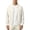 Khaki, variant on Men's Bomber Jacket Lightweight Full Zip Ribbed Baseball Collar Trendy Outerwear Solid Flight Windbreaker Casual Zip Jacket