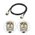 thumbnail image 2 of Uxcell RG58 RF Coax Cables UHF () Male to UHF () Male Antenna Cables 18ft, 2 of 4