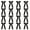 Black, variant on 16 PCS Collegiate Style Long Tail Skinny Ponytail Holders - Handmade Bows for Girls, Teens, Softball, Cheerleaders, Sports - 5.5 x 9 Inch Maroon