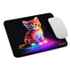 thumbnail image 2 of Mouse Pad SVART de Superficie Suave, base antideslizante, con diseño orginal de Gato estilo arte urbano, Diseño10, 22*18 cm, 2 of 4