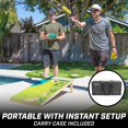 thumbnail image 4 of GoSports Juego Cornhole de Madera Premium de Tamaño Reglamentario de 4'x2' - Diseño Temático de Golf, 4 of 5