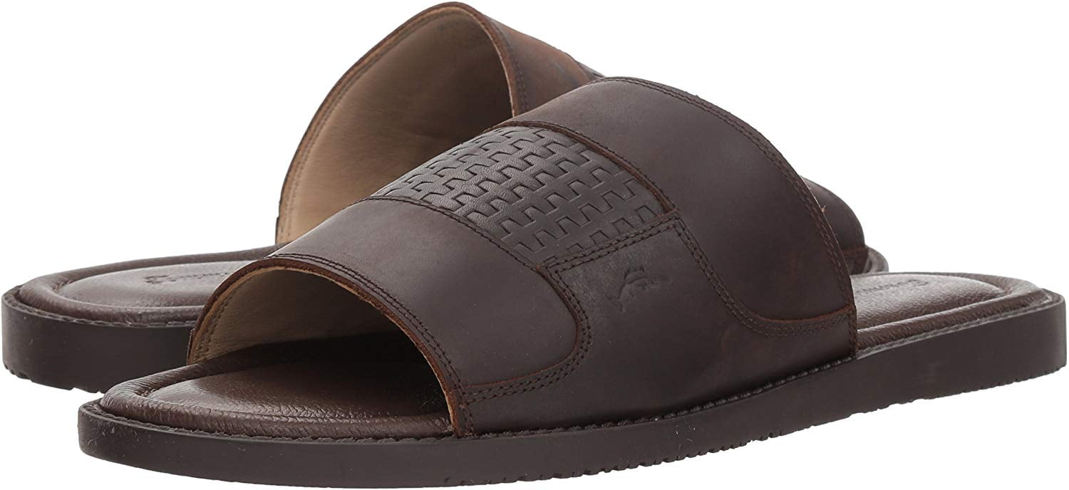 Tommy Bahama Men's Gennadi Palms Slide Sandal (Brown, 10) - Walmart.com