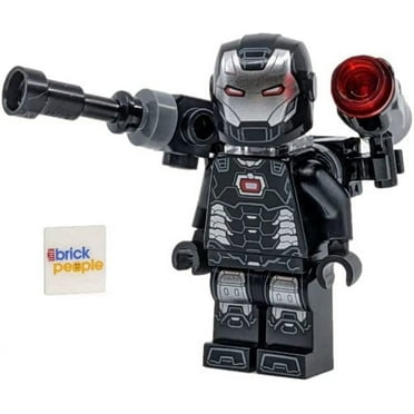 LEGO Superheroes War Machine Minifigure with Shoulder Cannon, Gray
