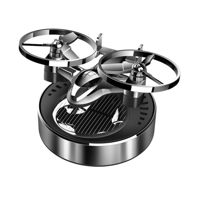 Wartleves Adornos de helicóptero solar Perfume para automóvil Aromaterapia para automóvil Eliminación de olores del automóvil♯