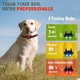 thumbnail image 2 of Collar de choque para perros 1Dogs (8-120Lbs) - Collar de entrenamiento impermeable para perros grandes, medianos y pequeños con control remoto recargable, 2 of 5
