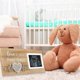thumbnail image 4 of Baby Scan Photo Frame for Mummy and Daddy, Wooden 4x6 Inch, 4 of 5