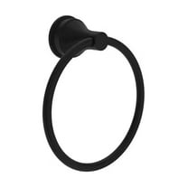 Delta Faryn FAR46-MB Bath Towel Ring Matte Black