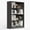 Grey, variant on GlowPlume 48 Inch Tall Bookcase,4 Shelf Bookshelves,Adjustable Bookshelf for Home Office,White