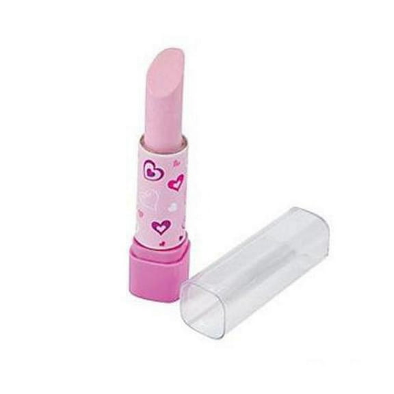Lipstick Eraser - Stationery - 12 Pieces