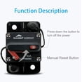 thumbnail image 3 of Disyuntor Young Marine para pesca por curricán, 12 V-48 V DC 60 A, 3 of 6