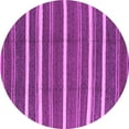 thumbnail image 1 of Ahgly Company Indoor Round Oriental Pink Industrial Area Rugs, 4' Round, 1 of 4