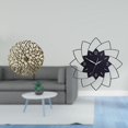 thumbnail image 2 of Escultura De Pared Rústica De Hierro Forjado Con Forma De Flor, Decoración Artística, Colgante 3D, Reloj Decorativo Silencioso Para Interiores, Oficina, Sala De Estar, Dormitorio, Cafetería., 2 of 8