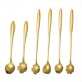 thumbnail image 3 of Billuyoard Cuchara agitadora de acero inoxidable, cucharas para palitos de vino, barra, herramienta para mezclar bebidas, accesorio para bebidas, Type3 NO3, 3 of 6