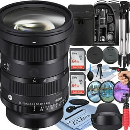 Sigma 24-70MM F2.8 DG DN II ART Lens, Sony E Mount Bundle