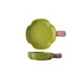 thumbnail image 1 of Ceramic High-value Handle Plate Baking Pan Can Be Used for Microwave Fruit Salad Plate, 1 of 5