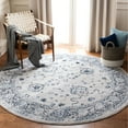 thumbnail image 2 of SAFAVIEH Harbor Avalon Oriental Area Rug, Light Grey/Dark Grey, 6'7" x 6'7" Round, 2 of 5