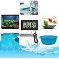 thumbnail image 5 of Mini Digital LCD Thermometer Temperature with Temperature Probe Sensor Tester for Refrigerator Freezers Aquarium (4X Black), 5 of 5