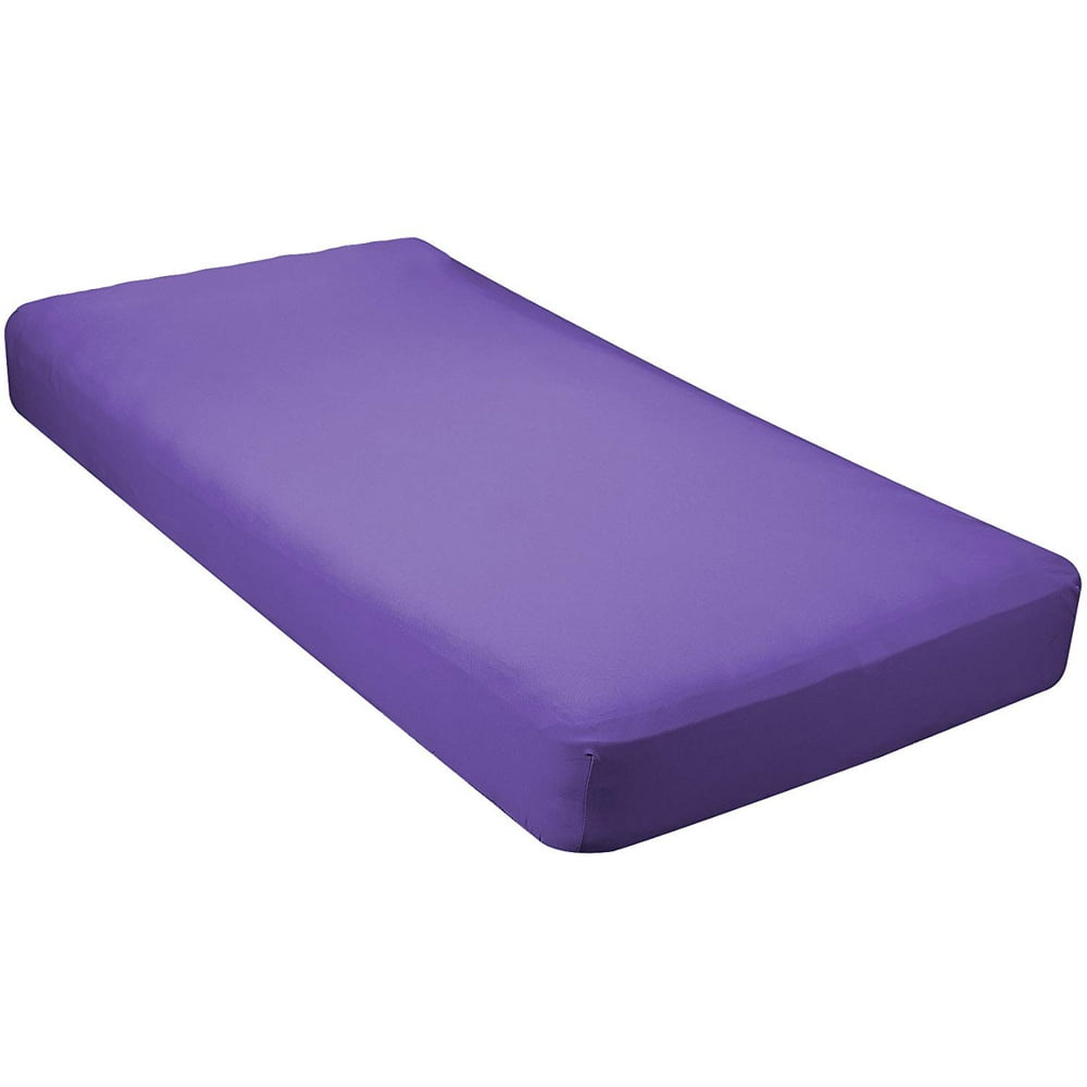 Gilbin 100 Jersey Knit Cotton Fitted Cot Sheet For Camp Cot Mattresses