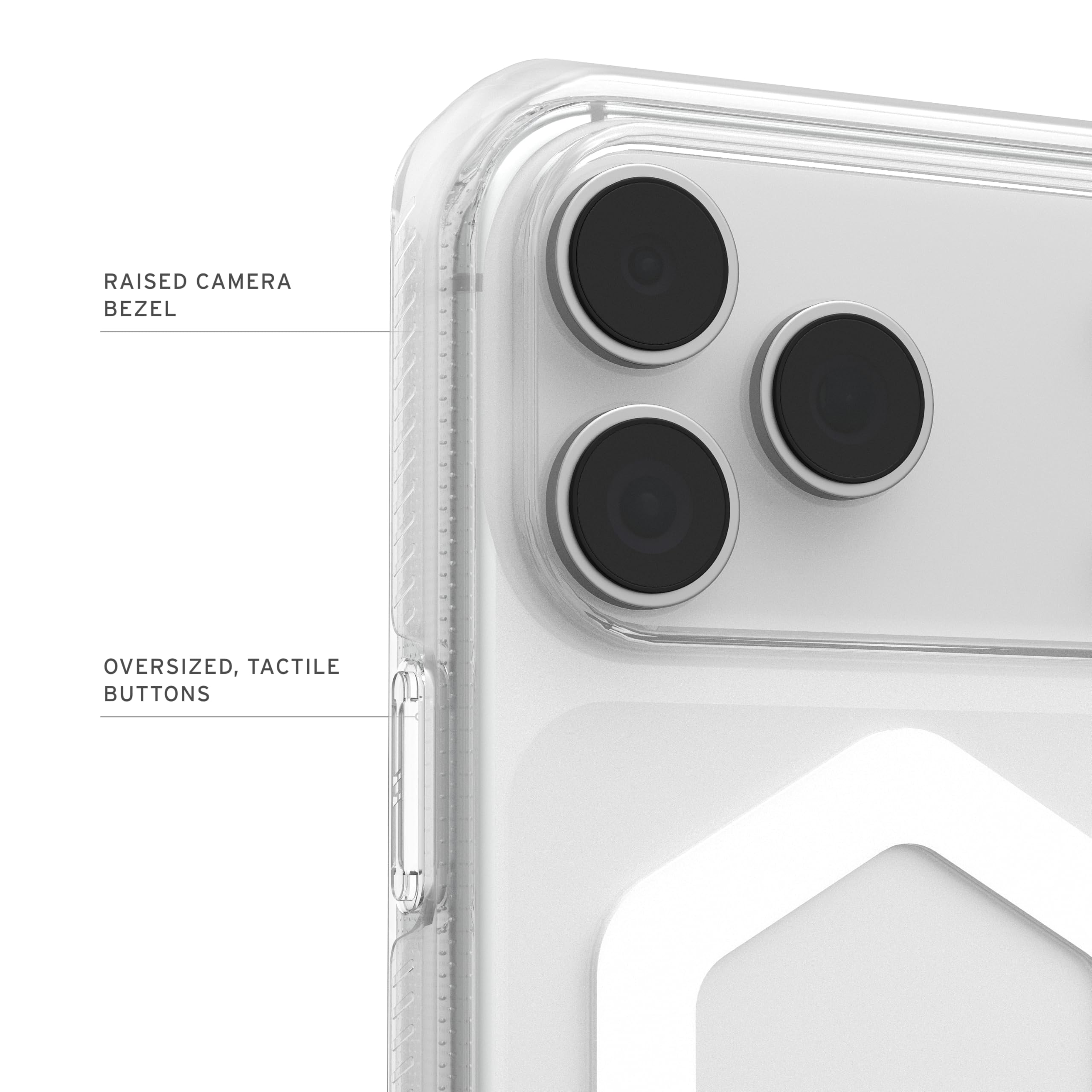 UAG iPhone 17 Pro Max Case Plyo - Compatible with MagSafe Transparent Military Grade Protective Cover, Ice/White