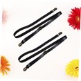 thumbnail image 4 of BESTYASH 2Pcs Practical Design Pants Suspenders Black Pu Elastic Straps for Children Daily Wear School Use, 4 of 8