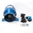 thumbnail image 3 of Duct Fan, 18W Duct Booster Fan, For Bathroom Basement, 3 of 8