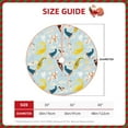 thumbnail image 2 of Sikiie Japanese Carps Nativity Christmas Tree Skirt, Jesus Christian Winter Holiday Tree Mat Decoration(30-48IN)48", 2 of 6