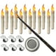 thumbnail image 1 of 12 Velas Flotantes con Control Remoto, Velas Flotantes Mágicas Sin Llama, Velas Colgantes para Decoración Navideña B, 1 of 6
