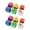 Multi, variant on Mobutofu Tree Ornaments Christmas Mini present Box Hanging Pendant Foams Multi Colored 120Pcs 1In