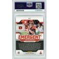 thumbnail image 2 of Graded 2020 Panini Prizm Joe Burrow #1 Emergent Rookie RC Football Card PSA 10 Gem Mint, 2 of 2