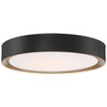 thumbnail image 1 of Access Lighting 49971LEDD-MBL-ACR Malaga 20 in. Matte Black LED Flush Mount Ceiling Light, Acrylic Lens, 1 of 1