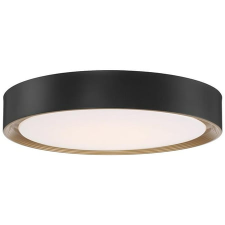 

Access Lighting 49971LEDD-MBL-ACR Malaga 20 in. Matte Black LED Flush Mount Ceiling Light Acrylic Lens