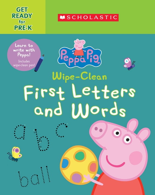NEW Educational Practice Pals Write On Wipe Clean Practice Book for Letters 