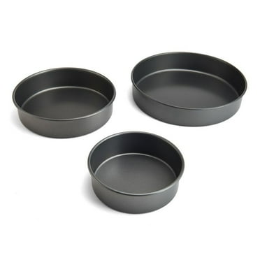 Chicago Metallic Professional 3-piece Non-Stick Round Cake Pan Set