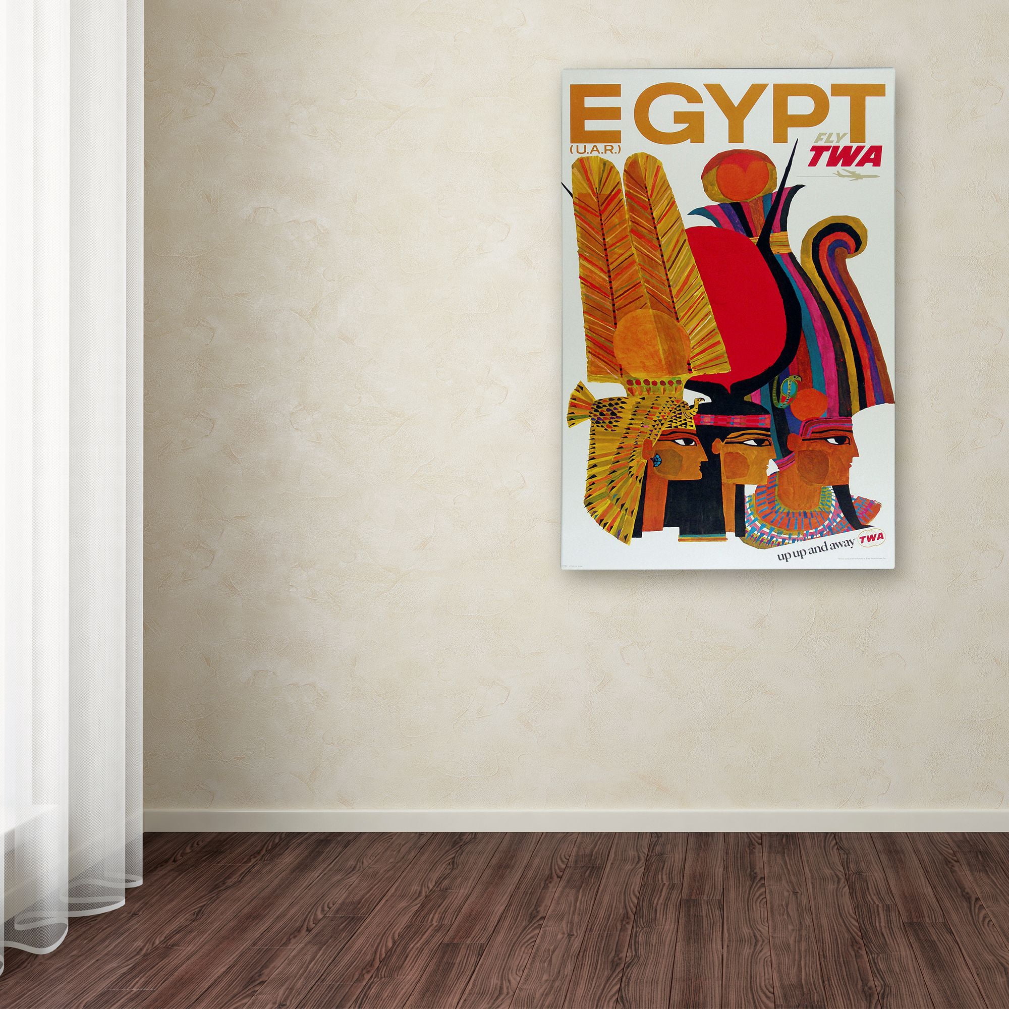 Trademark Fine Art 'Travel 4' Canvas Art by Vintage Lavoie