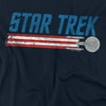 thumbnail image 2 of Star Trek - Americana Enterprise - Short Sleeve Shirt - Small, 2 of 7