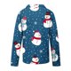 thumbnail image 5 of Tops Navideños Para Mujer Blusas de Manga Larga Moda Casual Con Cuello en V Floral Pullover Top Odeerbi  ODB186112, 5 of 5
